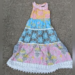 Mustard pie girls dress size 4